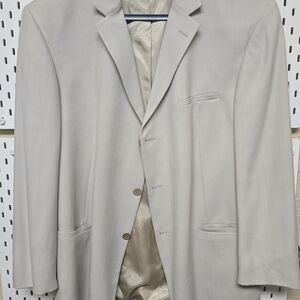 Joseph & Feiss Light Gray Single-Breasted Sport Coat